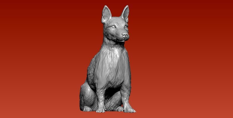 Noop-jack-terier Dog model - 3D print 3D print model_1