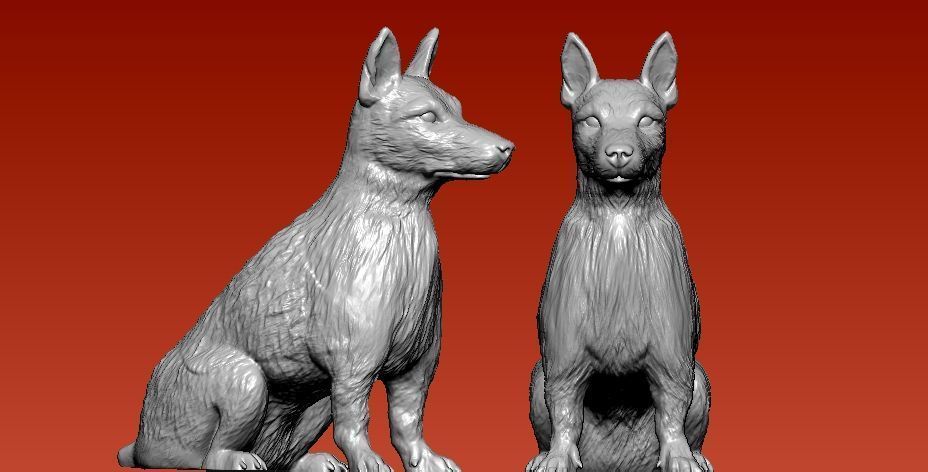 Noop-jack-terier Dog model - 3D print 3D print model_2