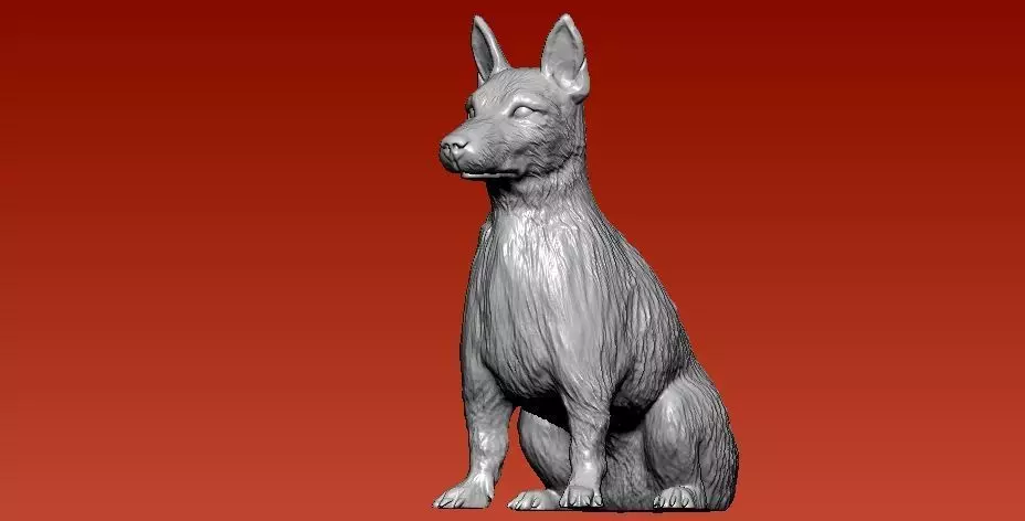 Noop-jack-terier Dog model - 3D print 3D print model_0