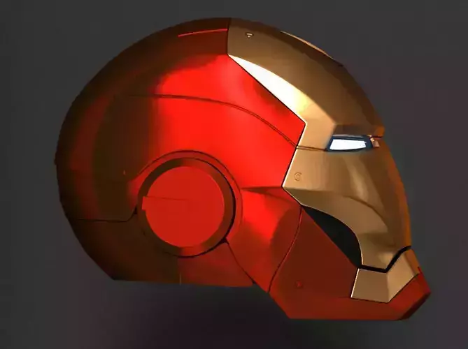 Helmet Iron Man Mark 6 Auto 3D print model
