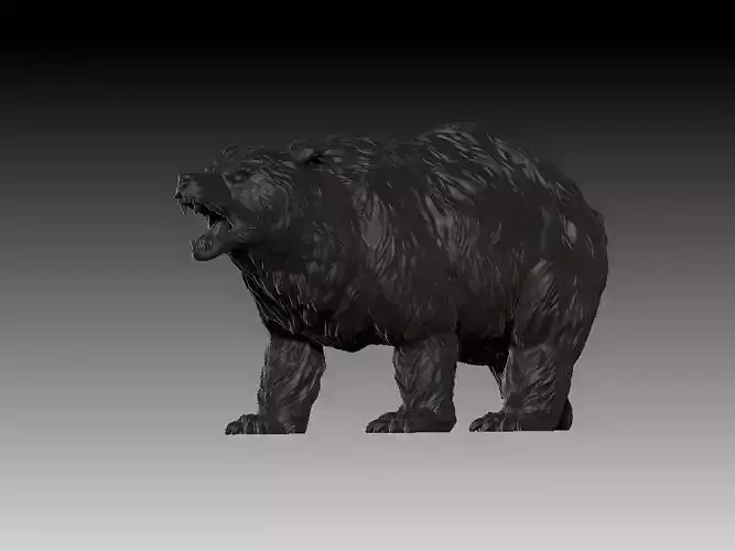 Bear - 3D Sculpting