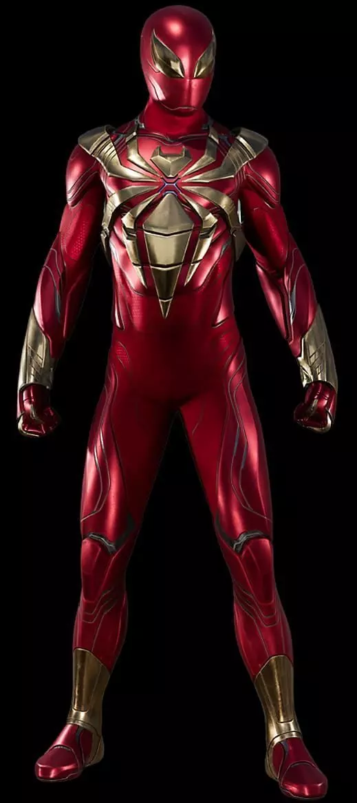 Armor Iron Spider Gold  3D print model_0