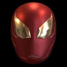 Armor Iron Spider Gold  3D print model_3