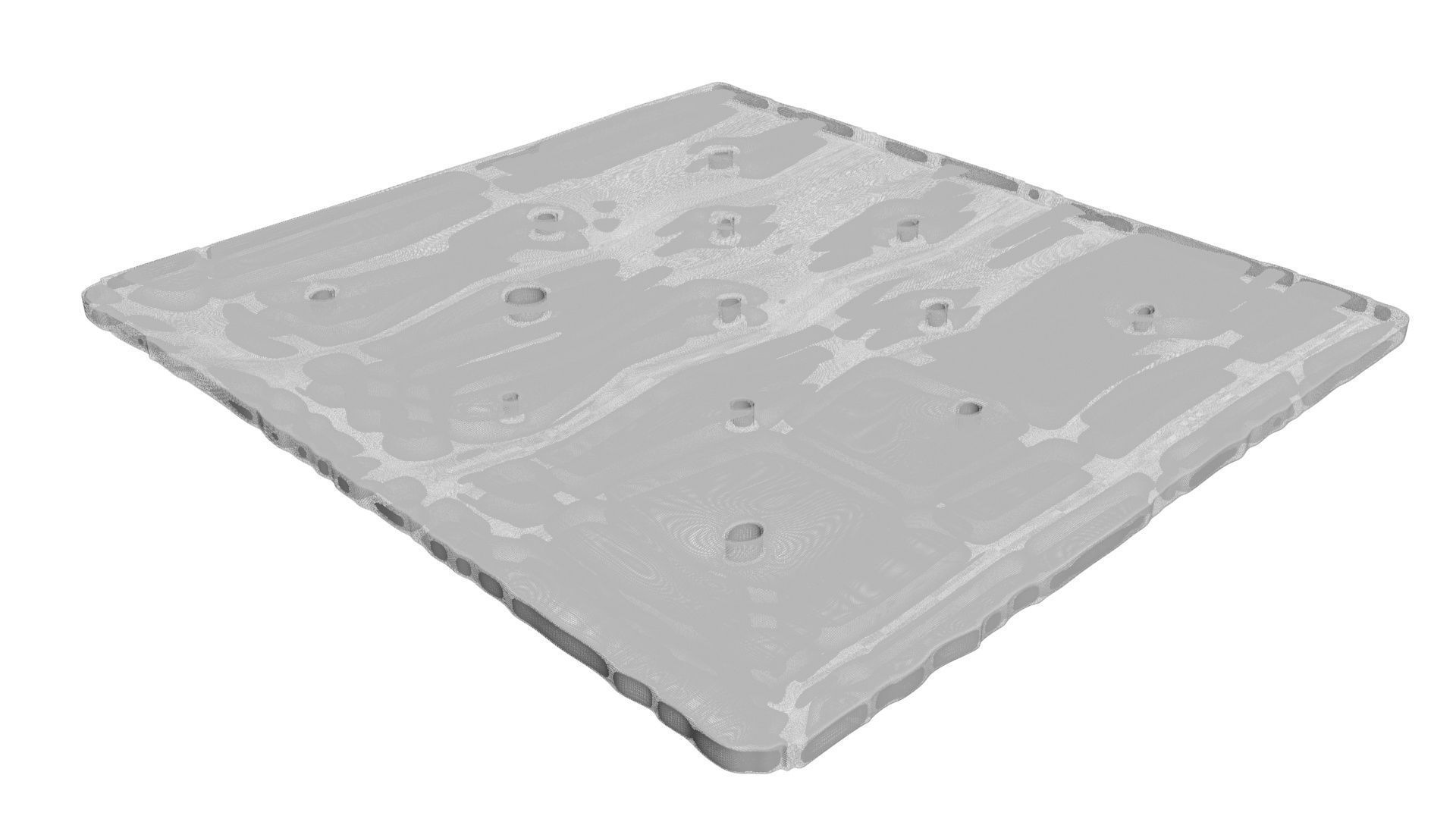 Square Cracker 3D model_19