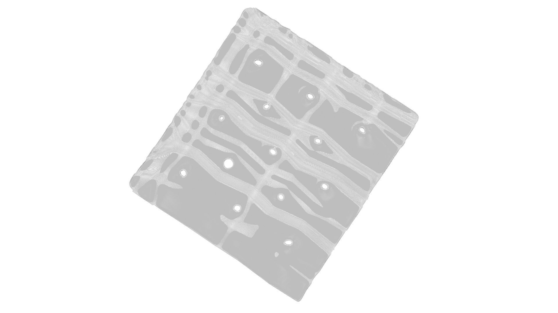 Square Cracker 3D model_23