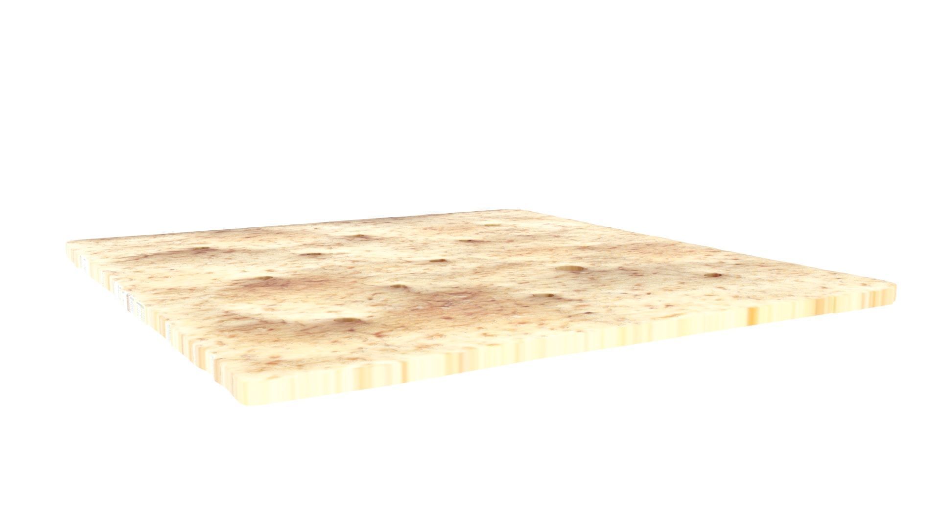 Square Cracker 3D model_9
