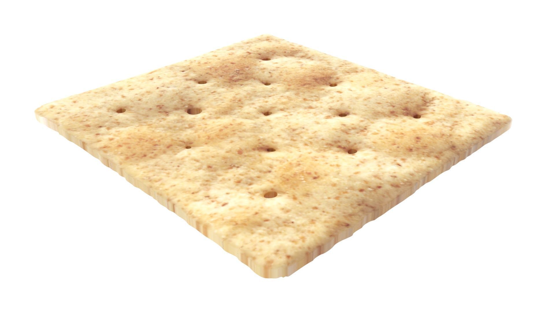 Square Cracker 3D model_7