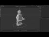 Lego Minifig Rigged Minifigure - The MiniRig 3D model_1