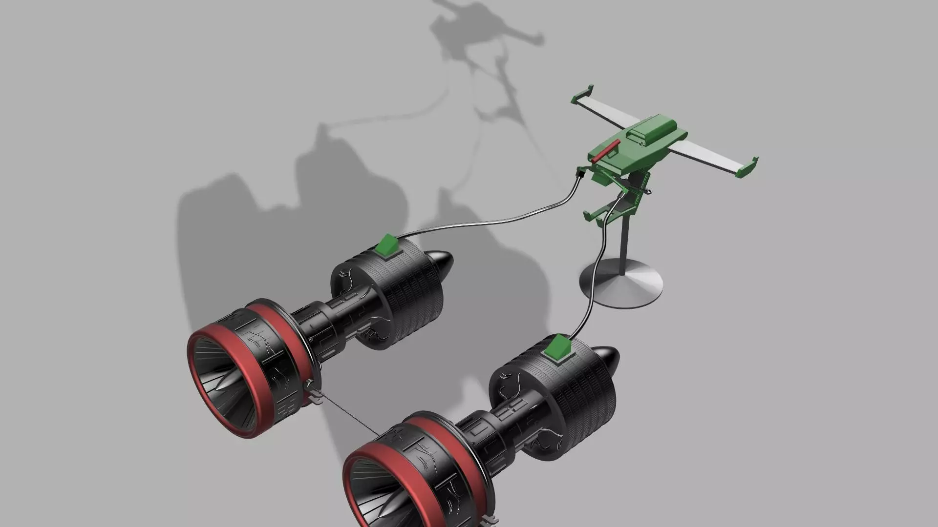 star wars clegg holdfast podracer 3D print model_0