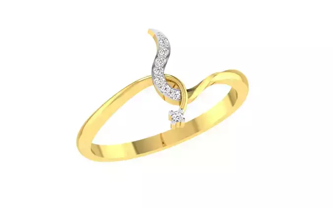 Women Ring  Render 3dm STL OBJ FBX MGX Details