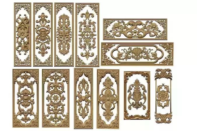 Pattern wooden furniture