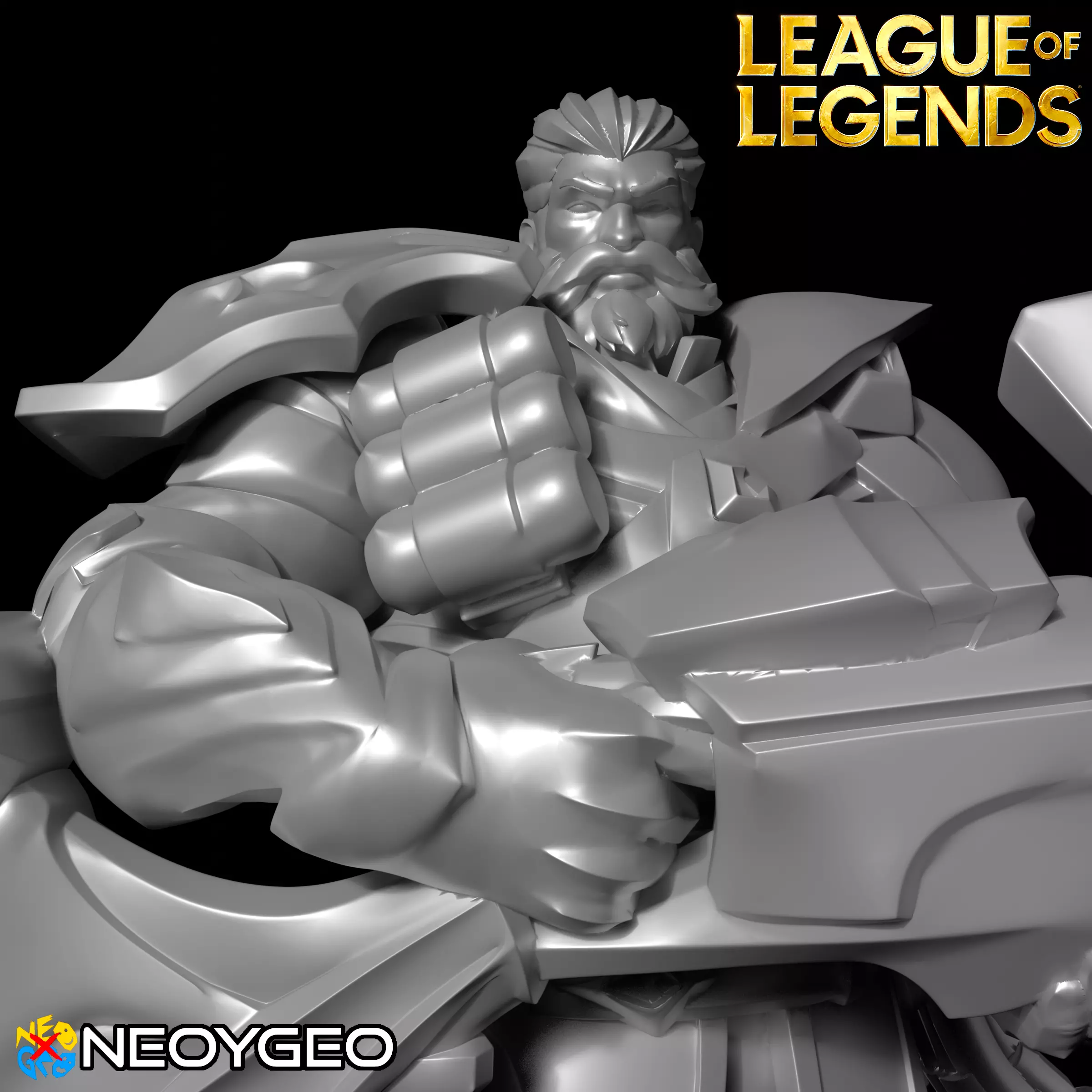 GRAVES SENTINEL - LEAGUE OF LEGENDS 3D print model