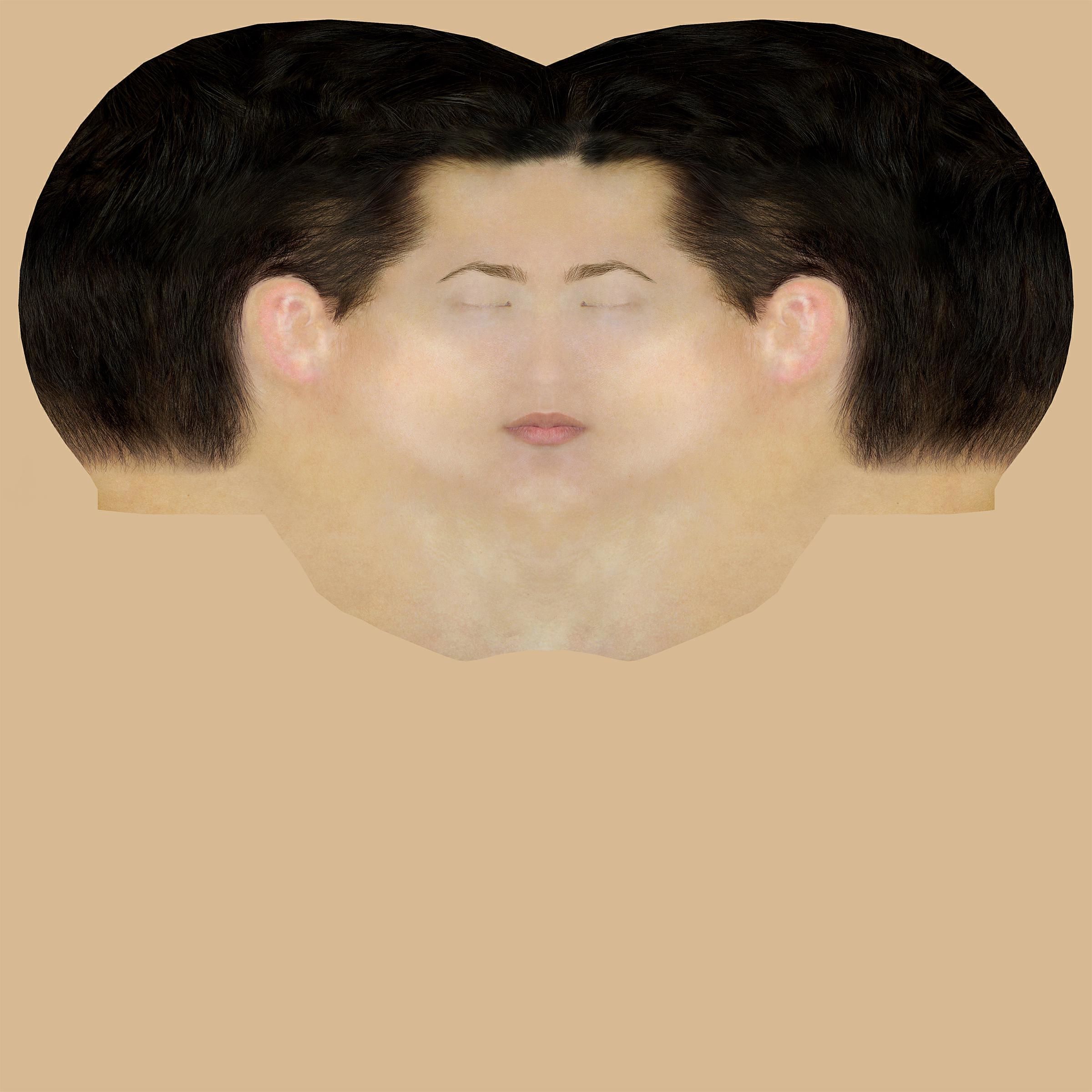 Womens Sweater Rigged 3d model Low-poly 3D model_12