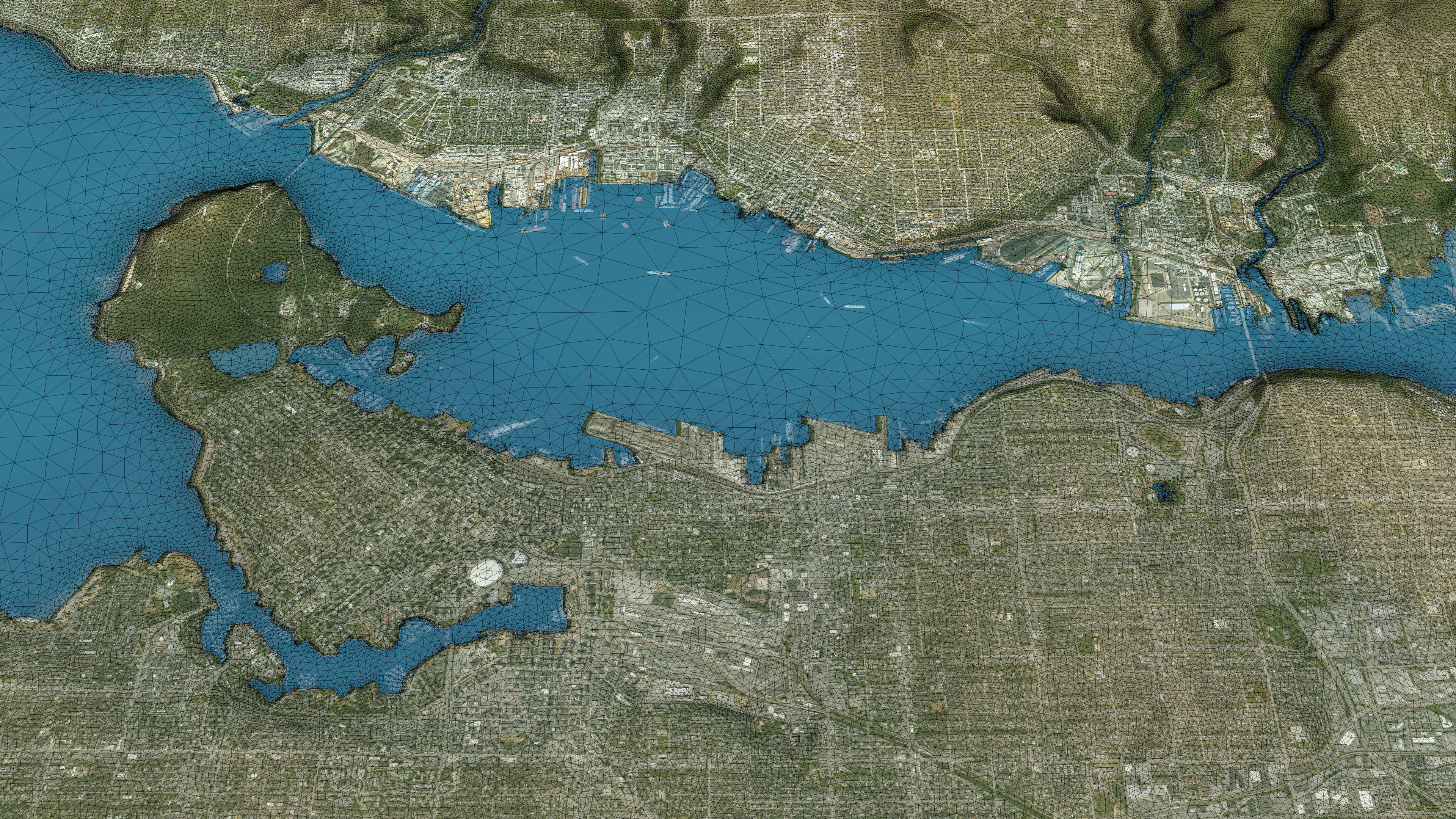 Vancouver - 3D City Topography Terrain 3D Model Collection_33