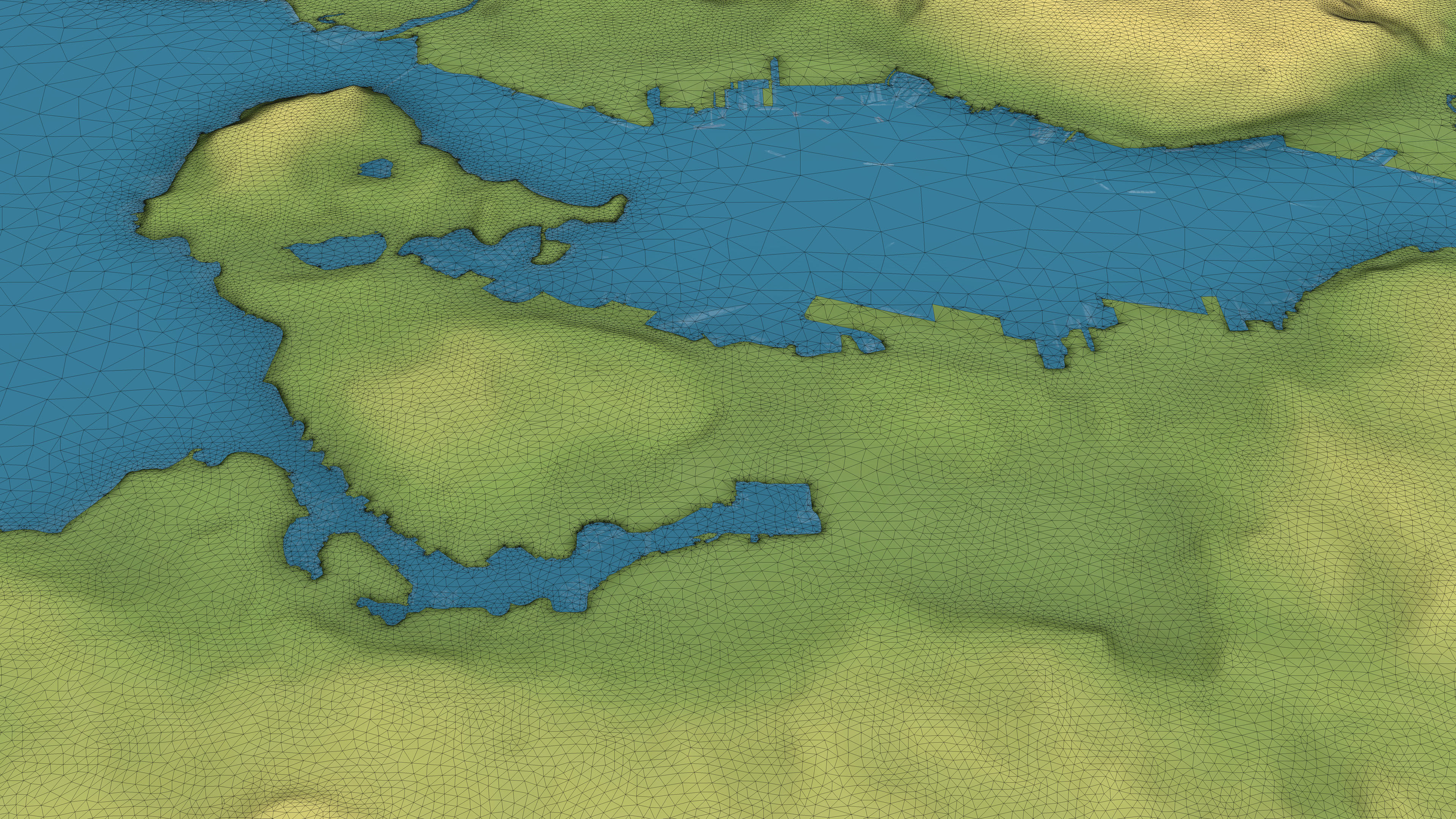 Vancouver - 3D City Topography Terrain 3D Model Collection_4