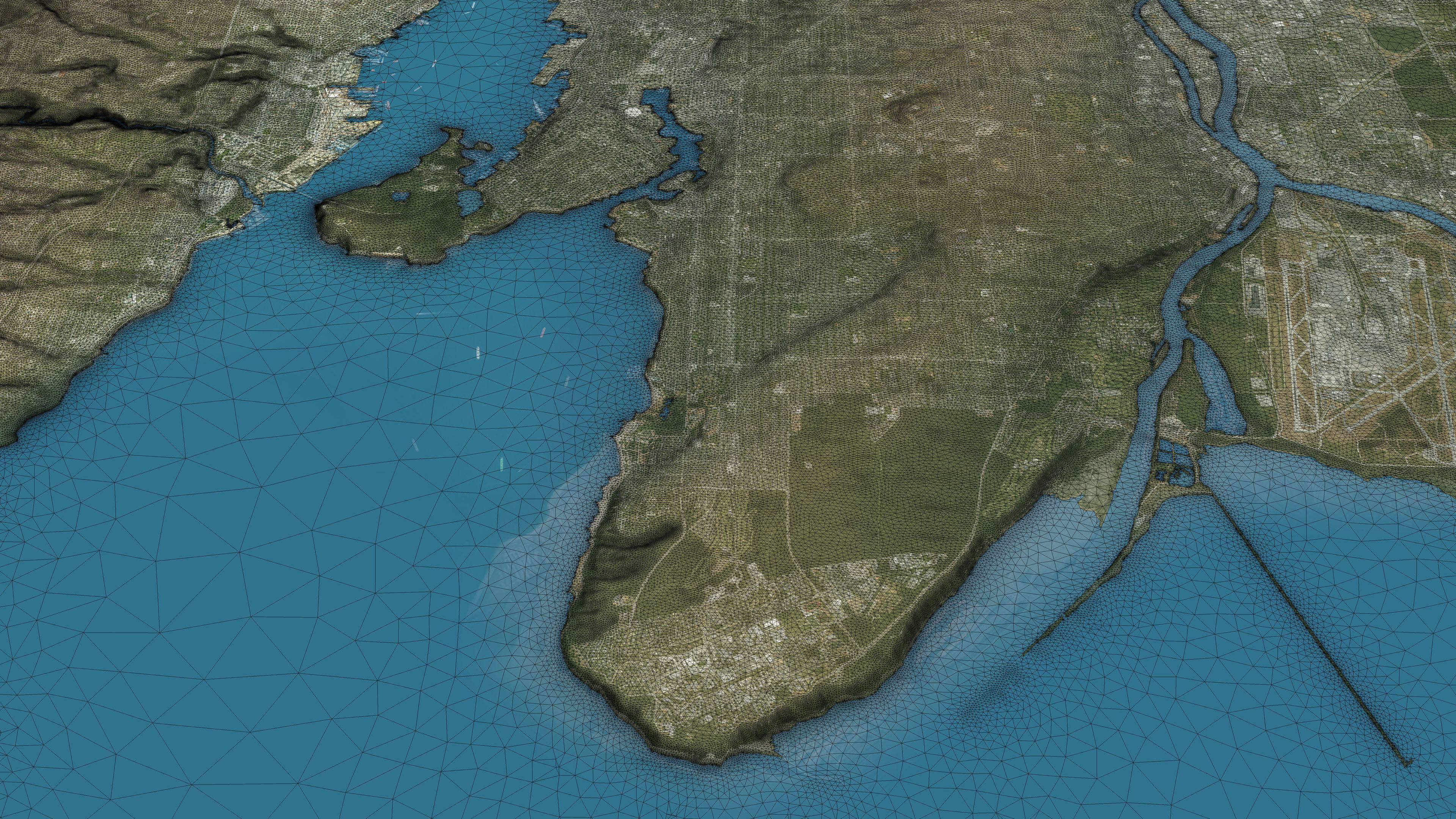 Vancouver - 3D City Topography Terrain 3D Model Collection_24