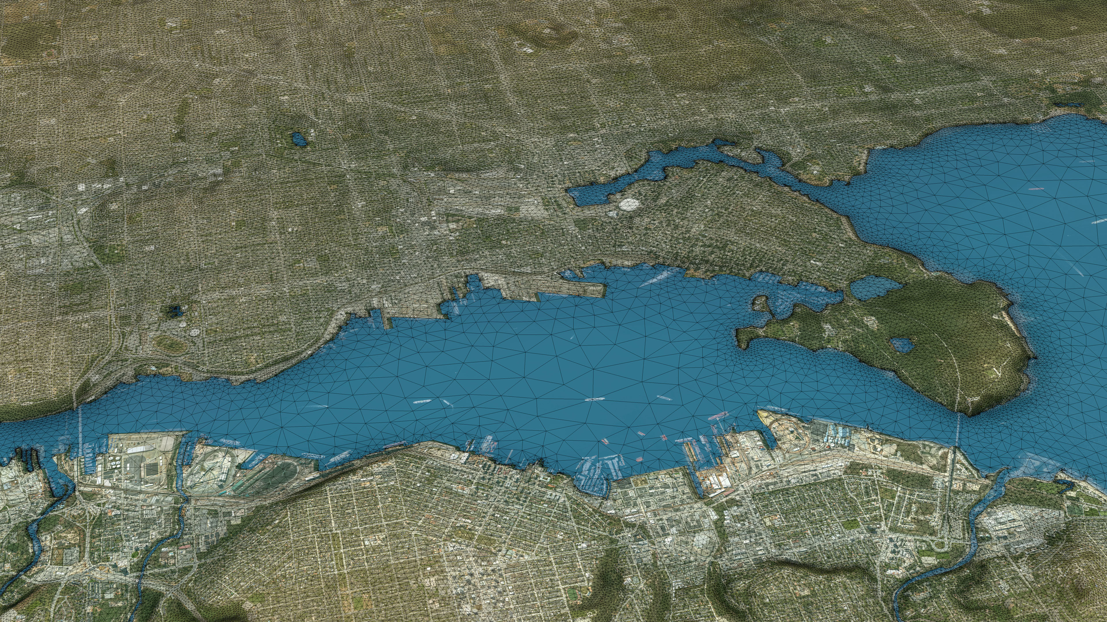 Vancouver - 3D City Topography Terrain 3D Model Collection_14