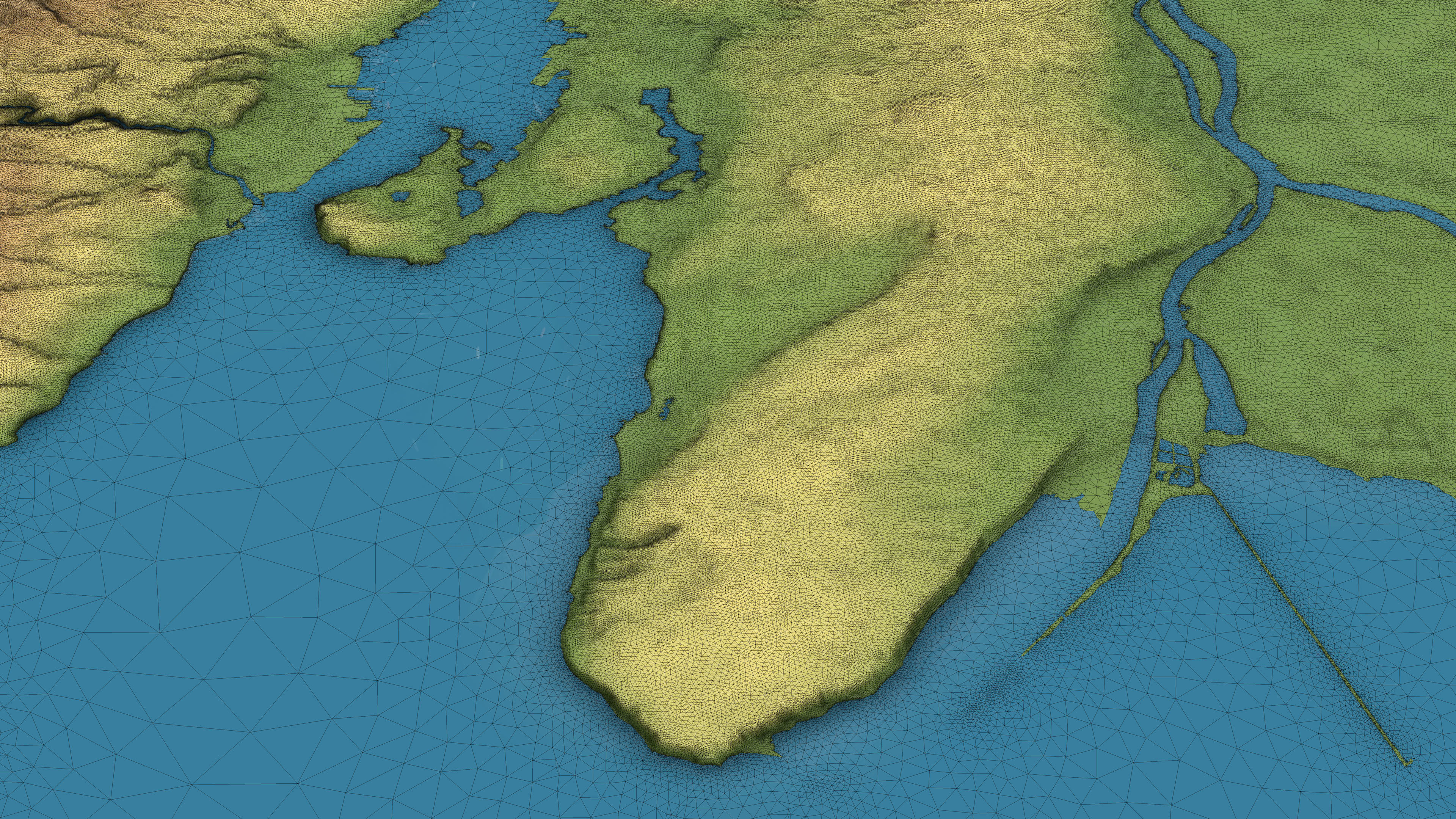 Vancouver - 3D City Topography Terrain 3D Model Collection_26