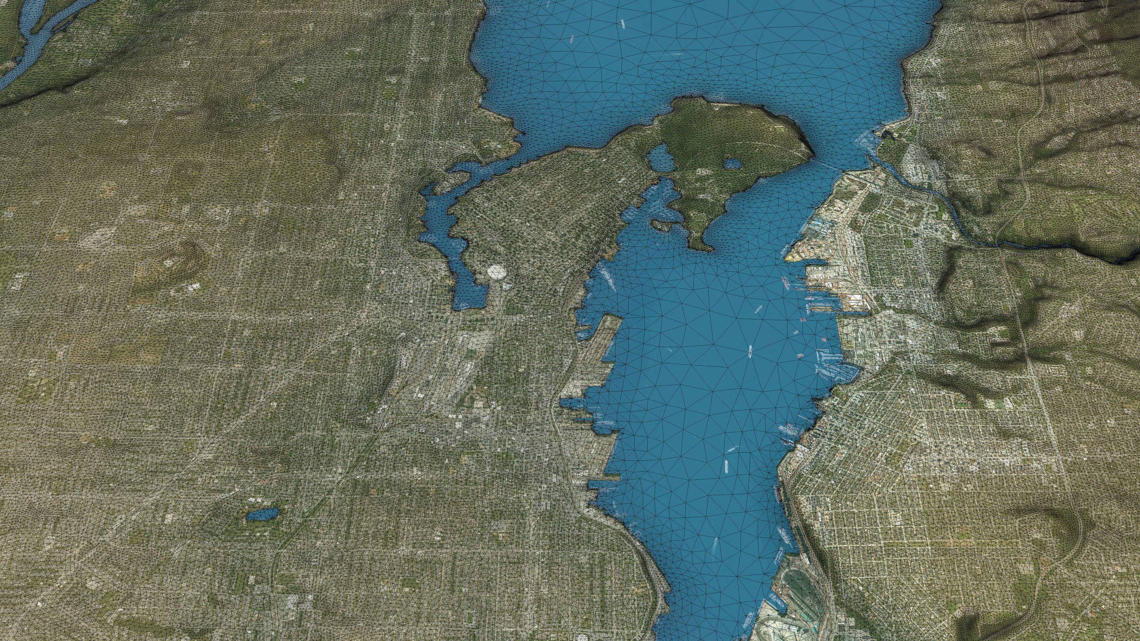 Vancouver - 3D City Topography Terrain 3D Model Collection_30