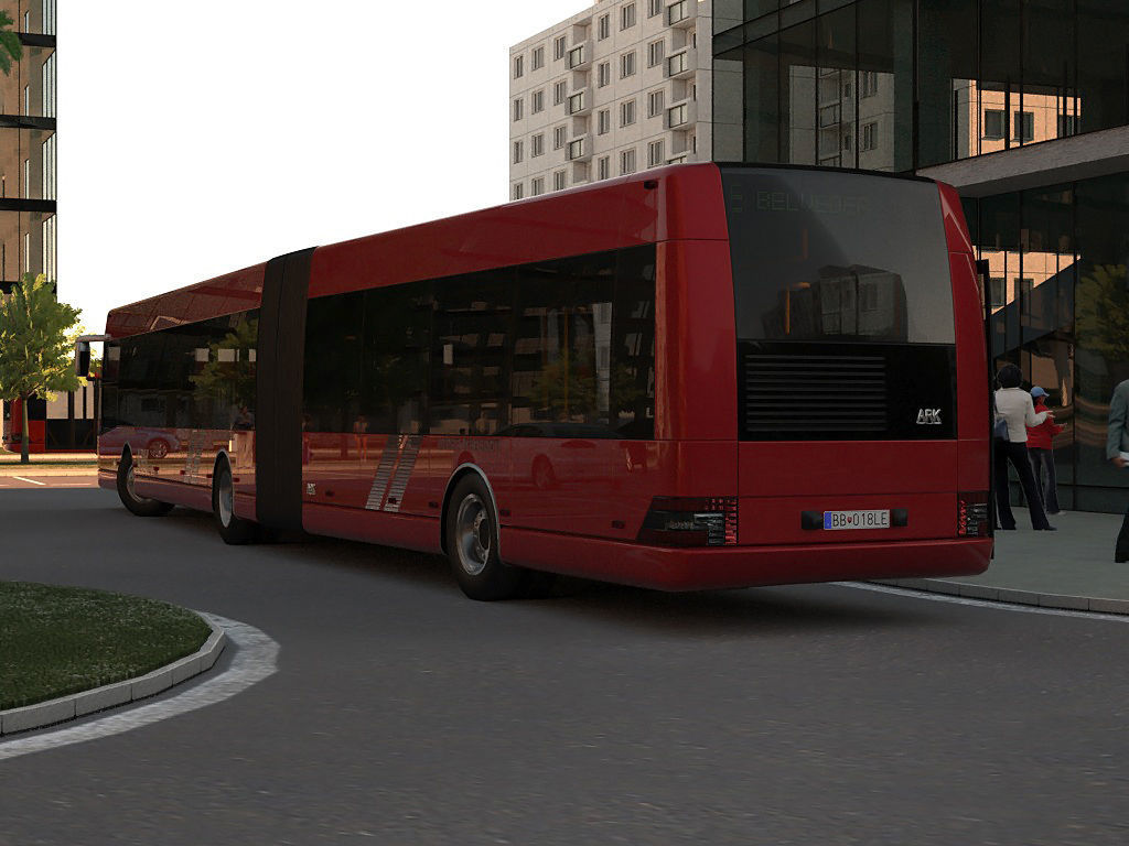 ARKbus 18 City Liner 3D model_9