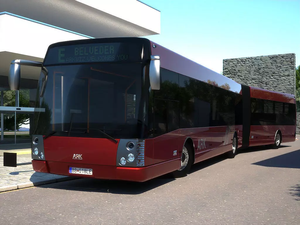 ARKbus 18 City Liner 3D model_0