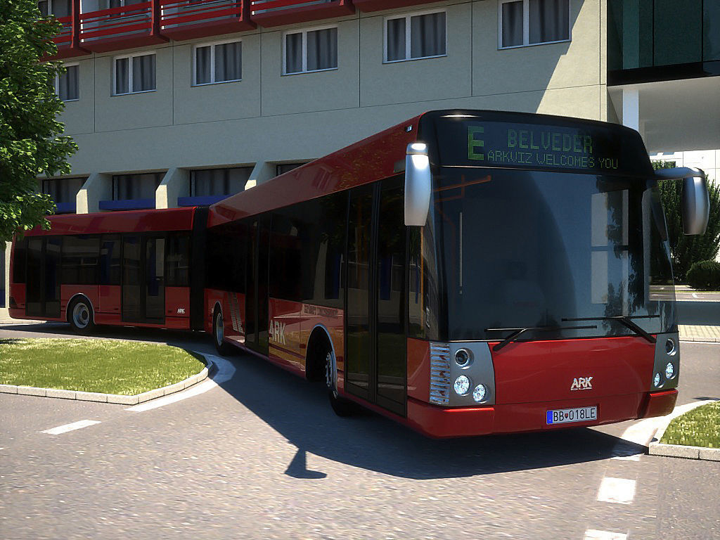 ARKbus 18 City Liner 3D model_8