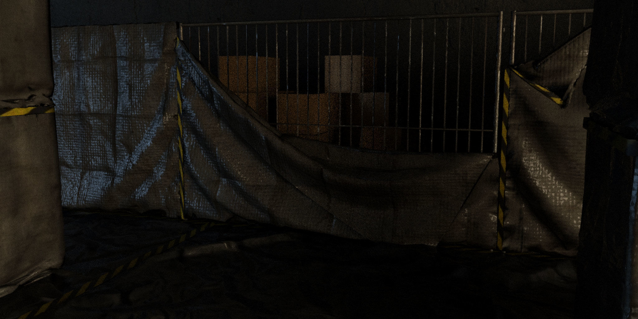 Quarantine Building - Post Apo - Pandemic Scene 3D model_1