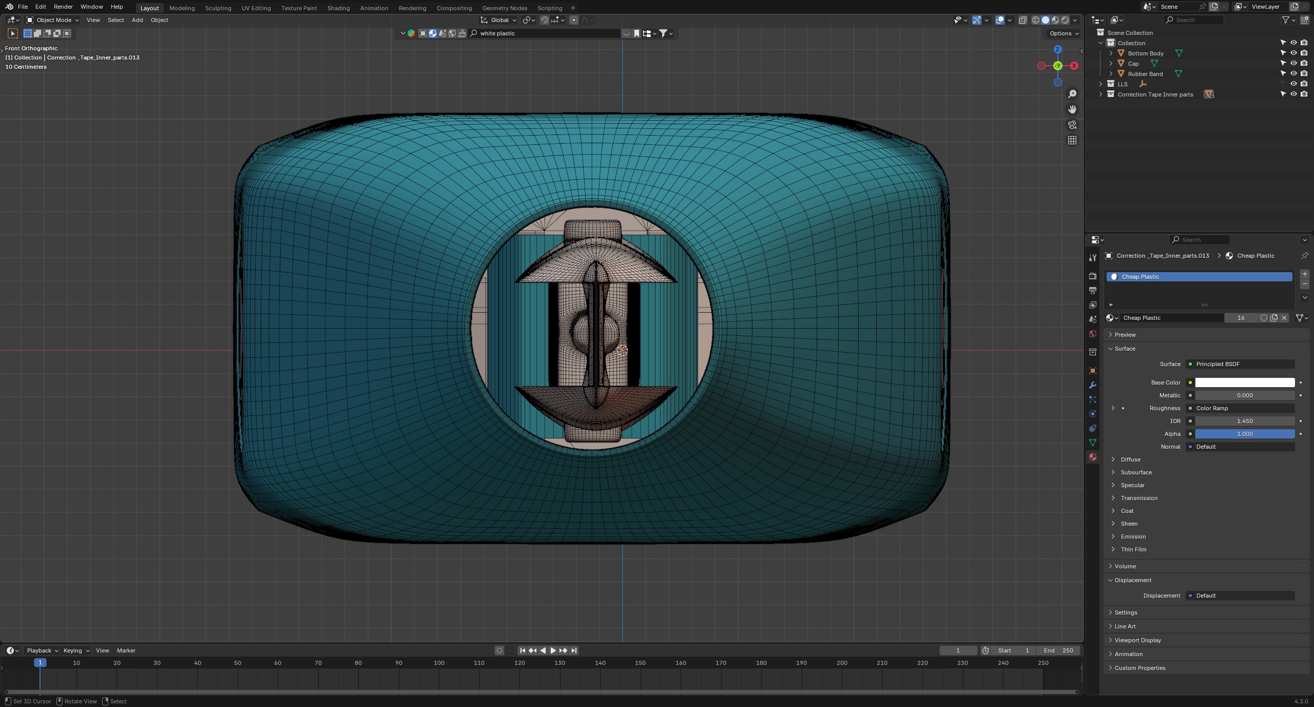 Correction Tape 3D model_20
