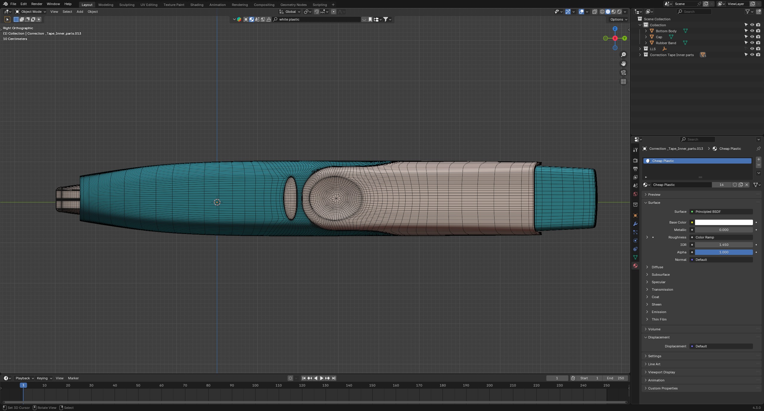 Correction Tape 3D model_18
