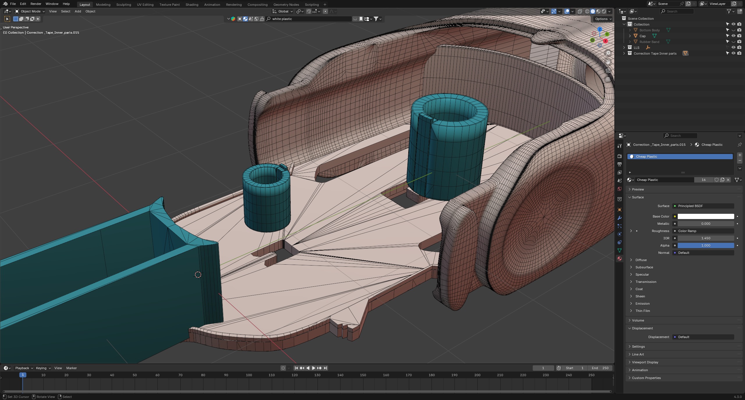 Correction Tape 3D model_27