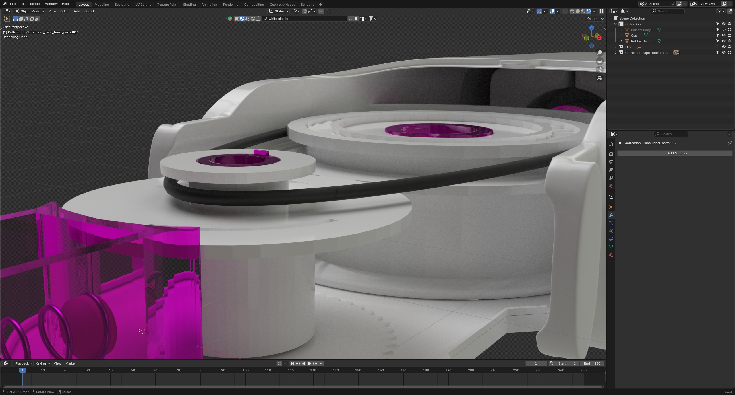 Correction Tape 3D model_5