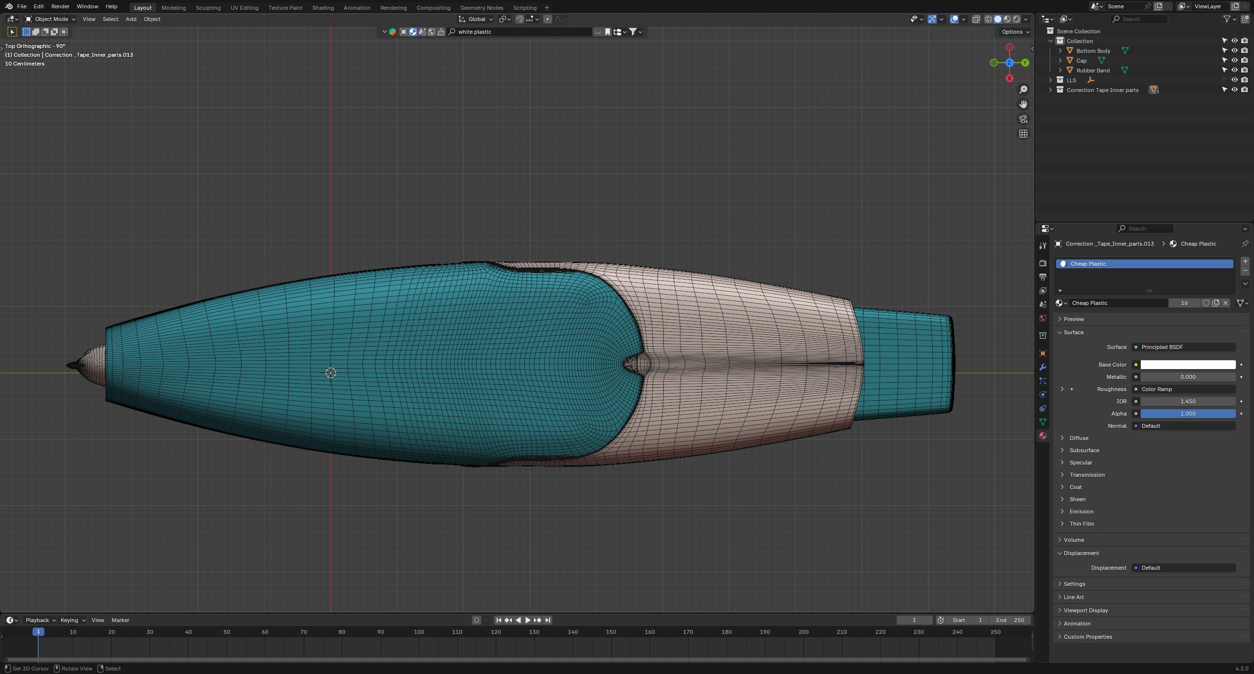 Correction Tape 3D model_19