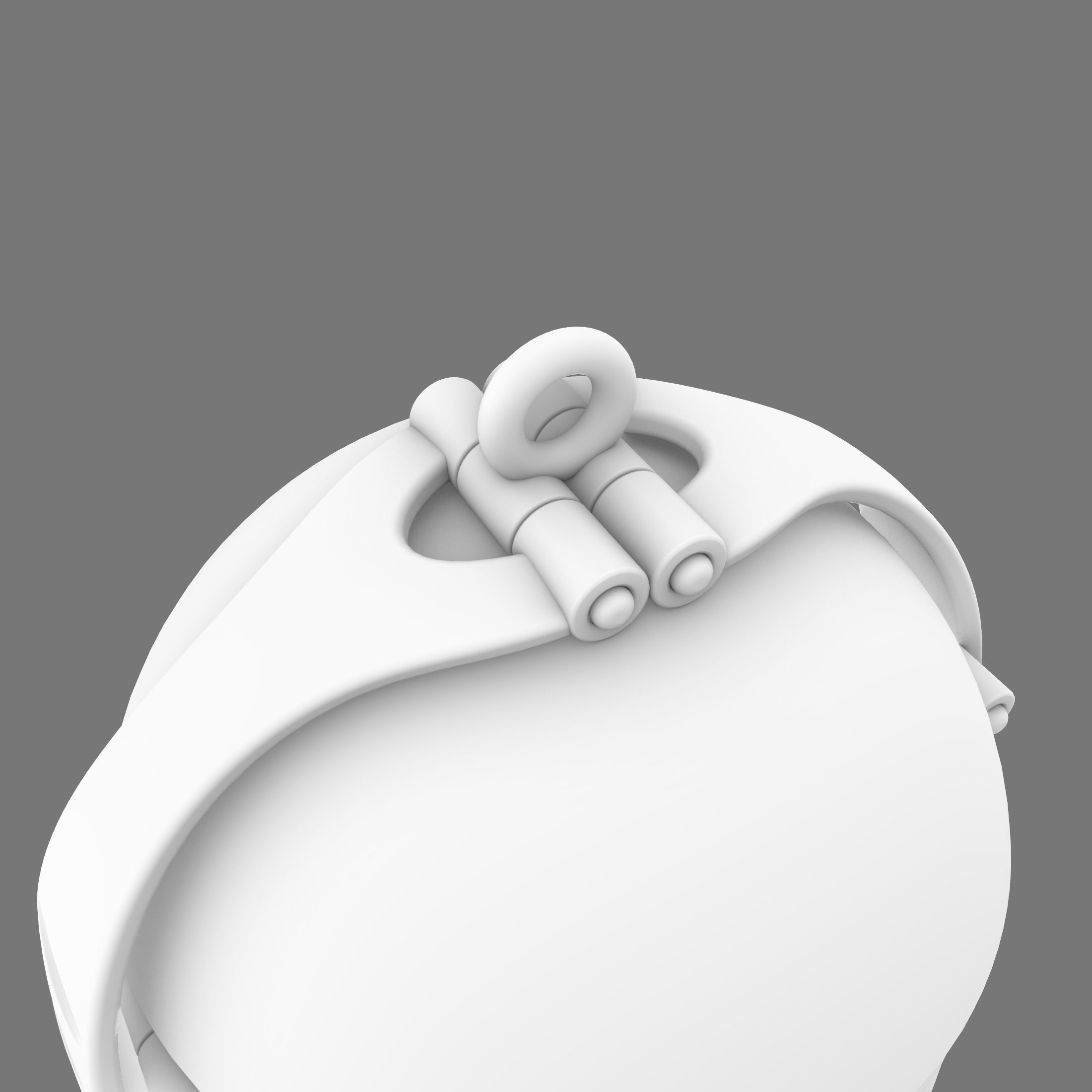 six frames Accordion Ball Expandable Locket Claw Latch Pendant 3D print model_19