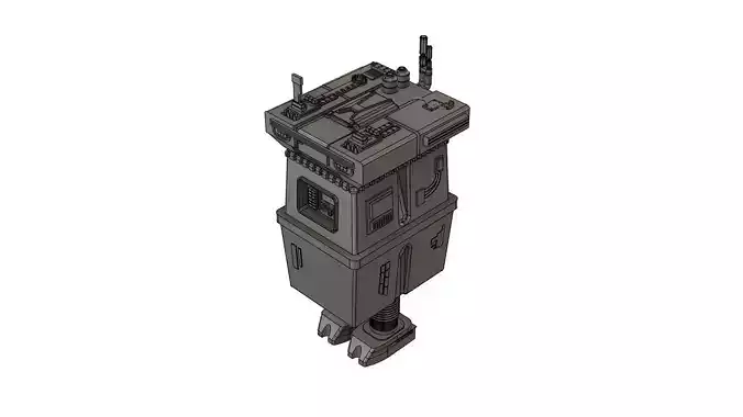 Star Wars clock gong droid