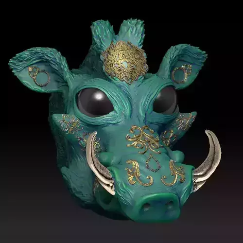 Fantasia Fauna - Kibali Warthog 3D print model