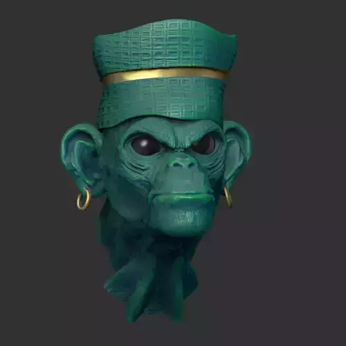Fantasia Fauna - Banjoko Chimpanzee 3D print model