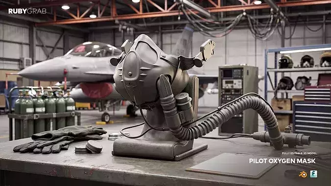 Pilot Oxygen Mask