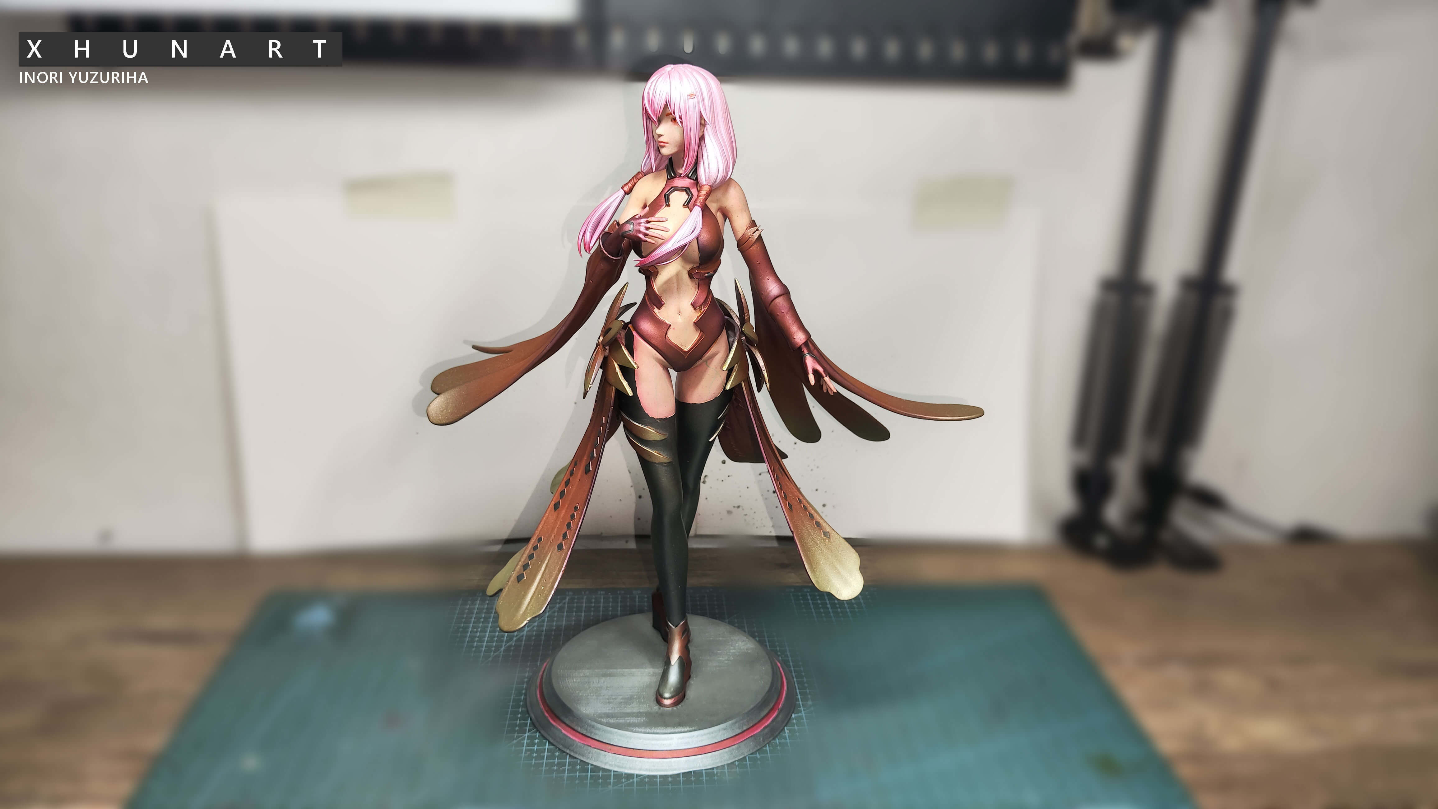 Inori Yuzuriha STL file 3D print model_12