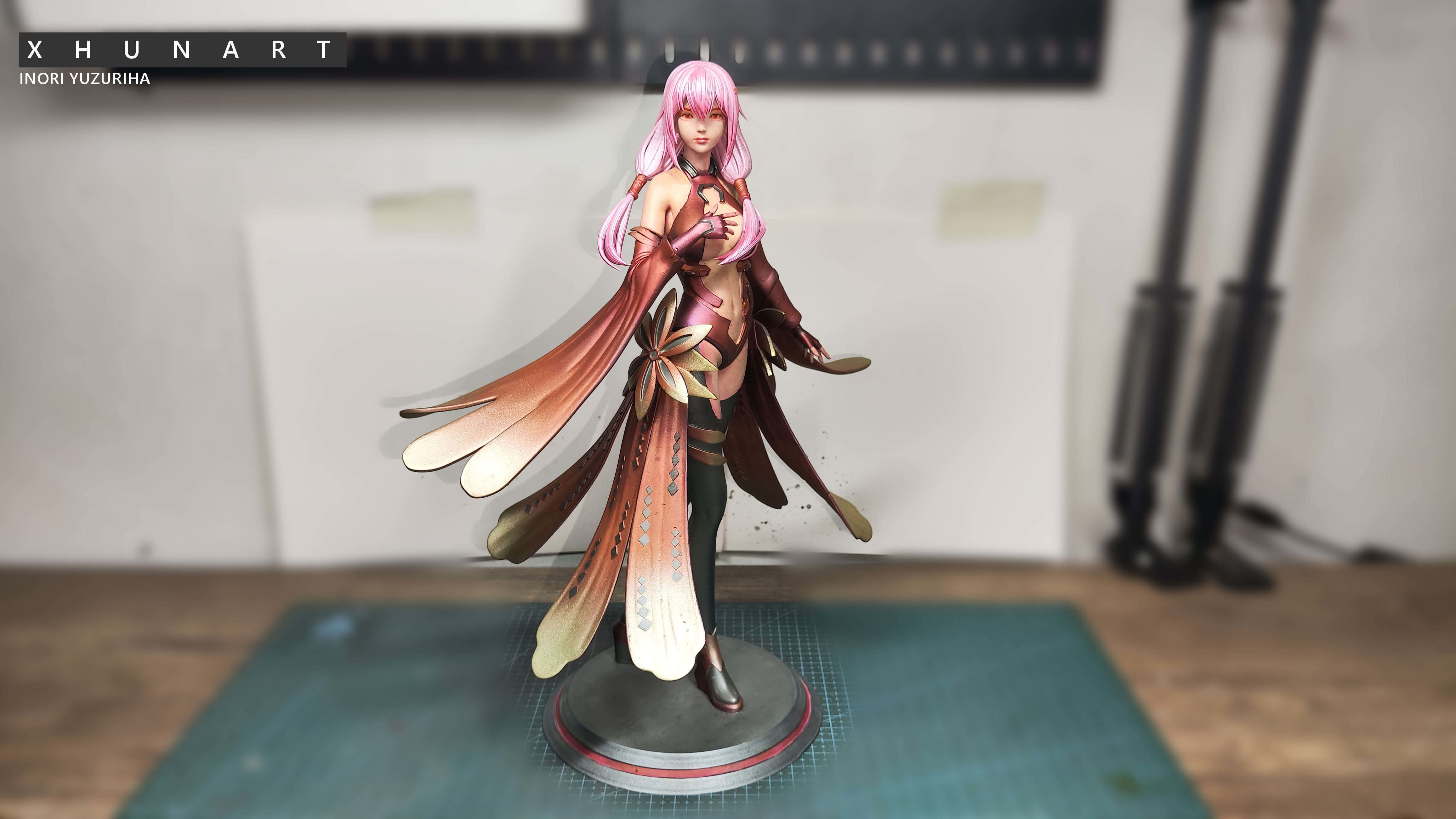 Inori Yuzuriha STL file 3D print model_13
