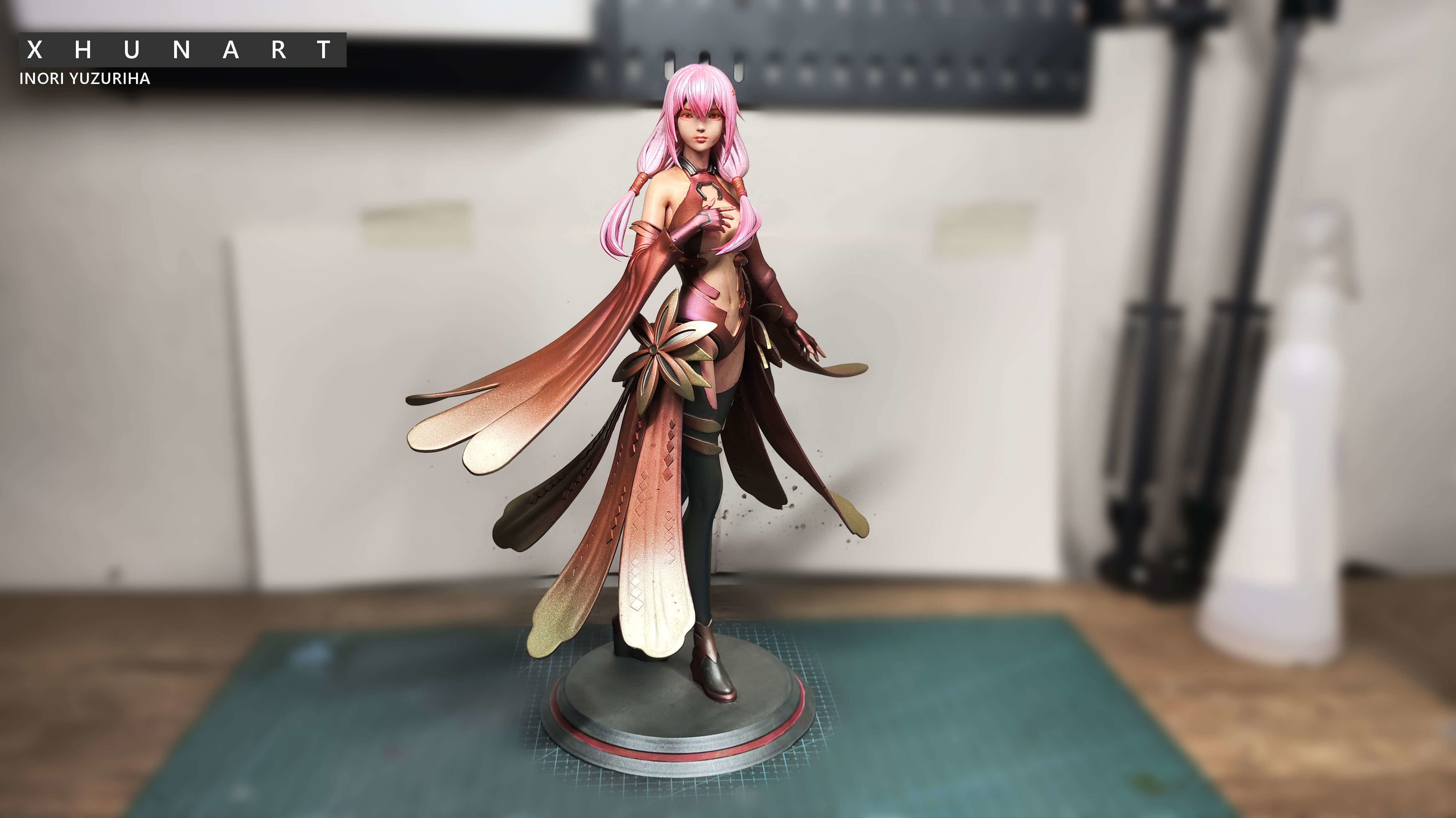 Inori Yuzuriha STL file 3D print model_9
