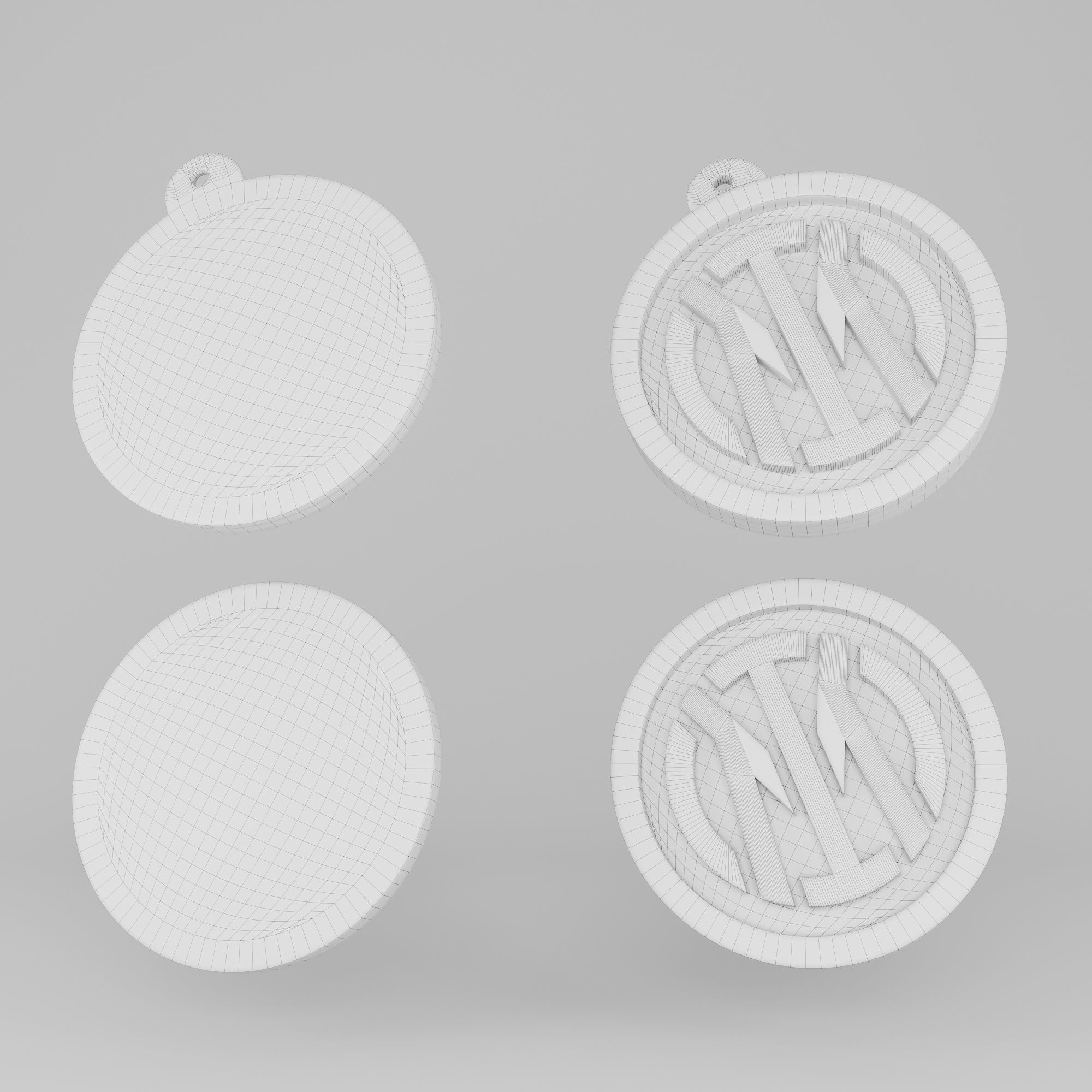 logo inter milan 3D print model_9