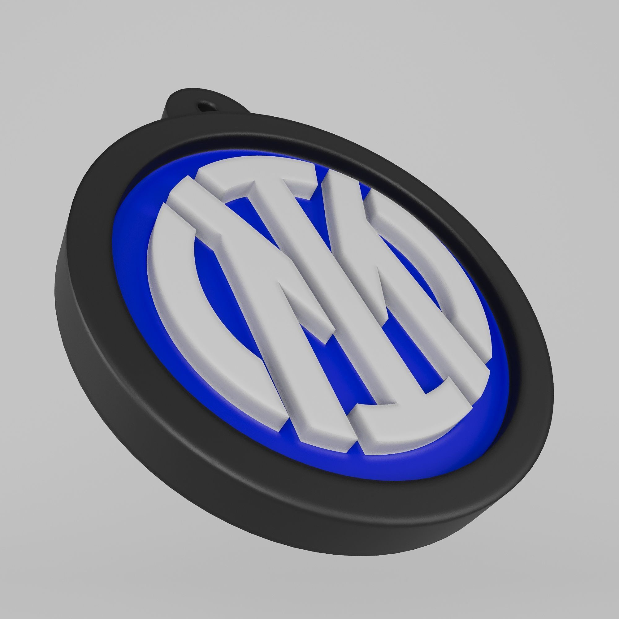 logo inter milan 3D print model_2