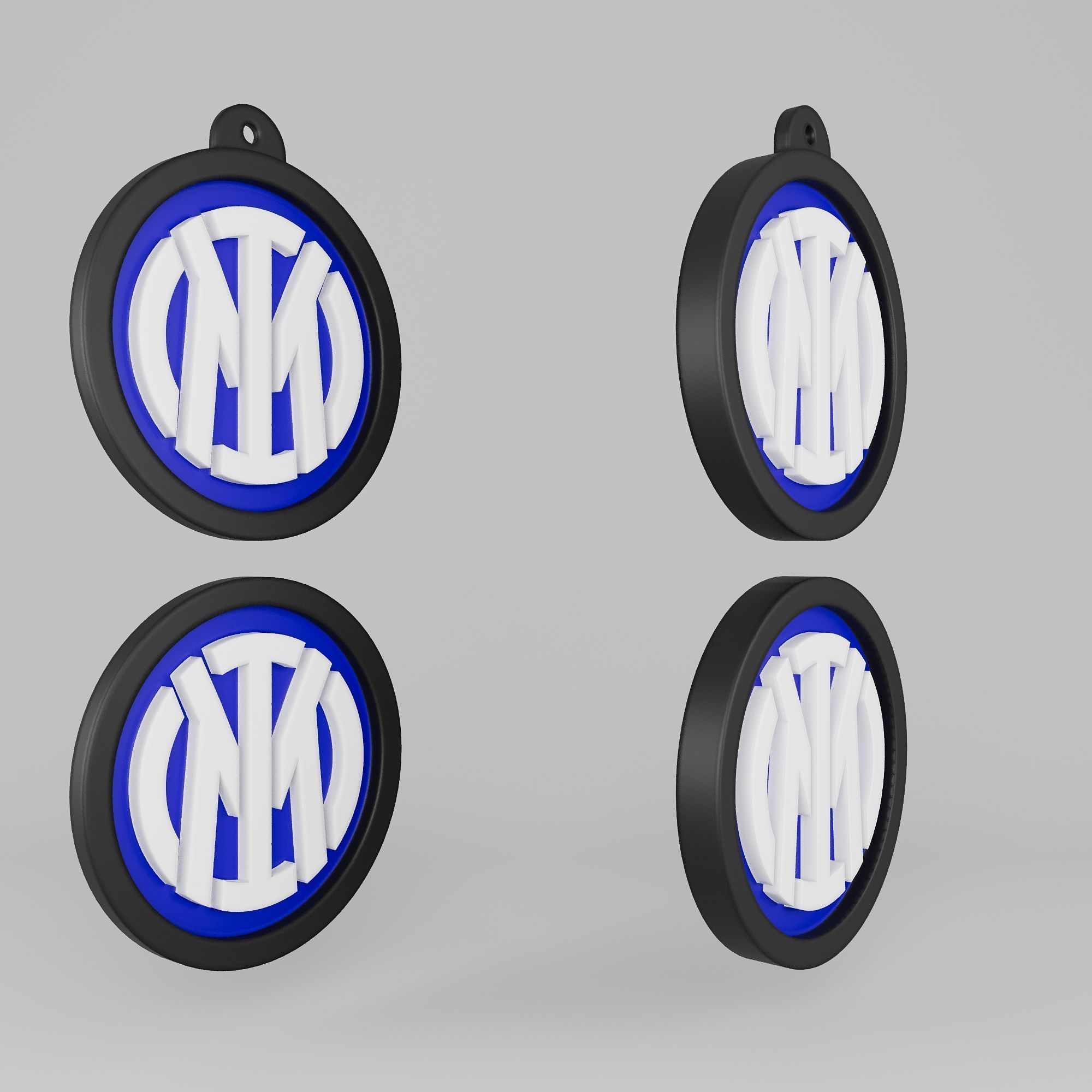logo inter milan 3D print model_7