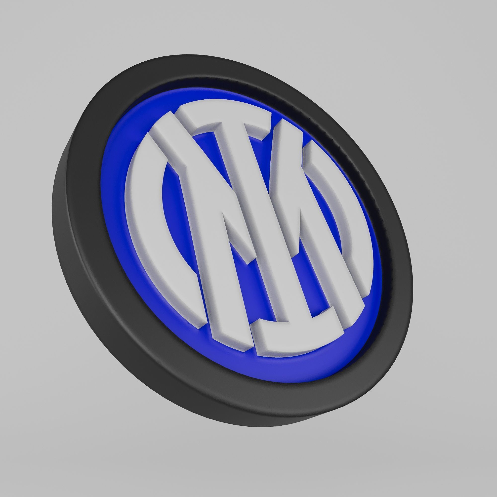 logo inter milan 3D print model_5