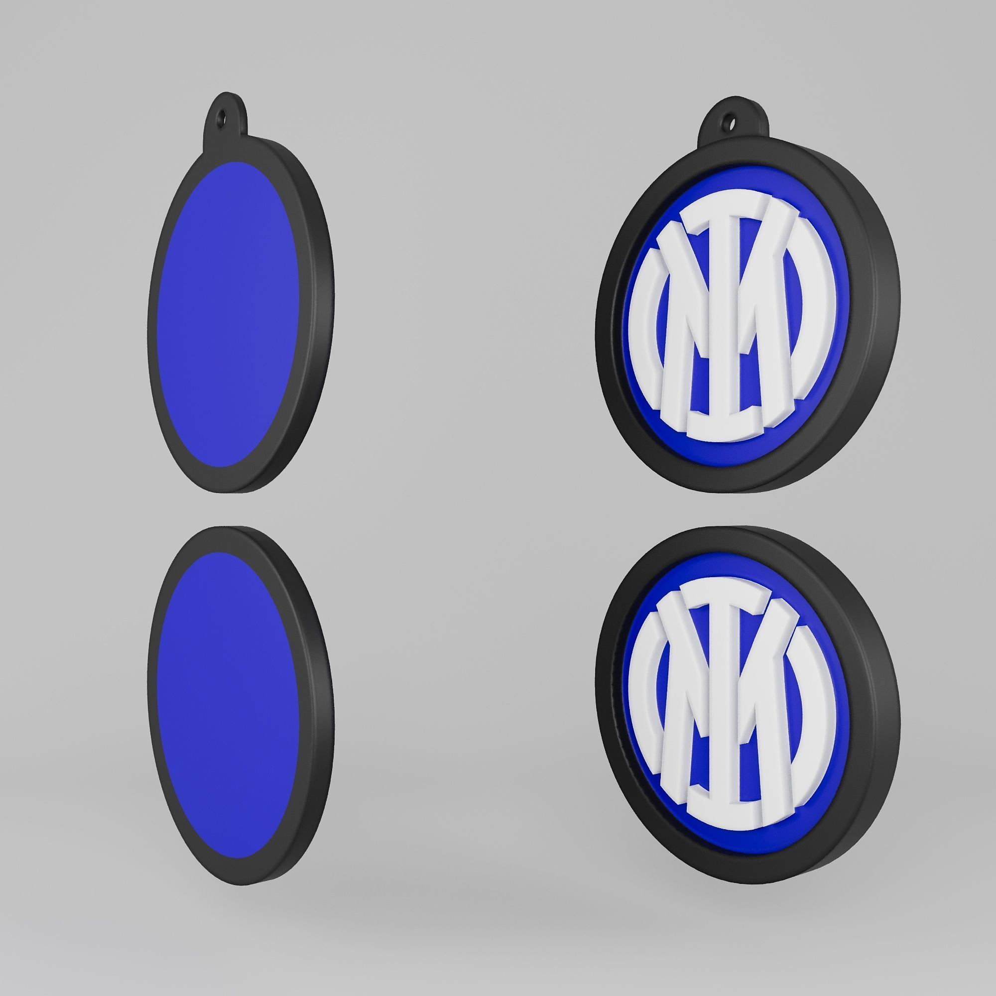 logo inter milan 3D print model_6