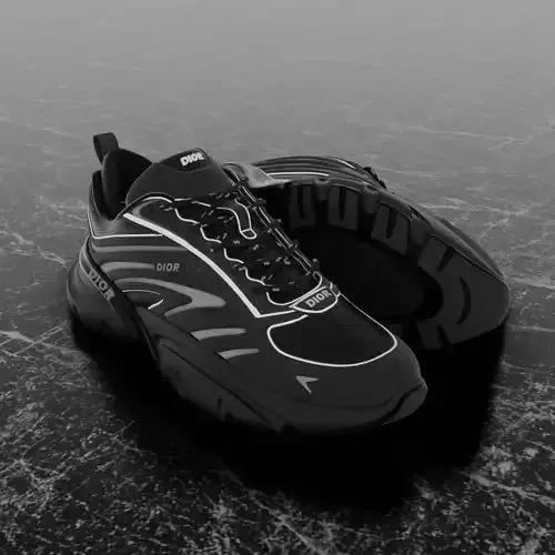 CHRISTIAN DIOR B32 3D SHOES 3D model