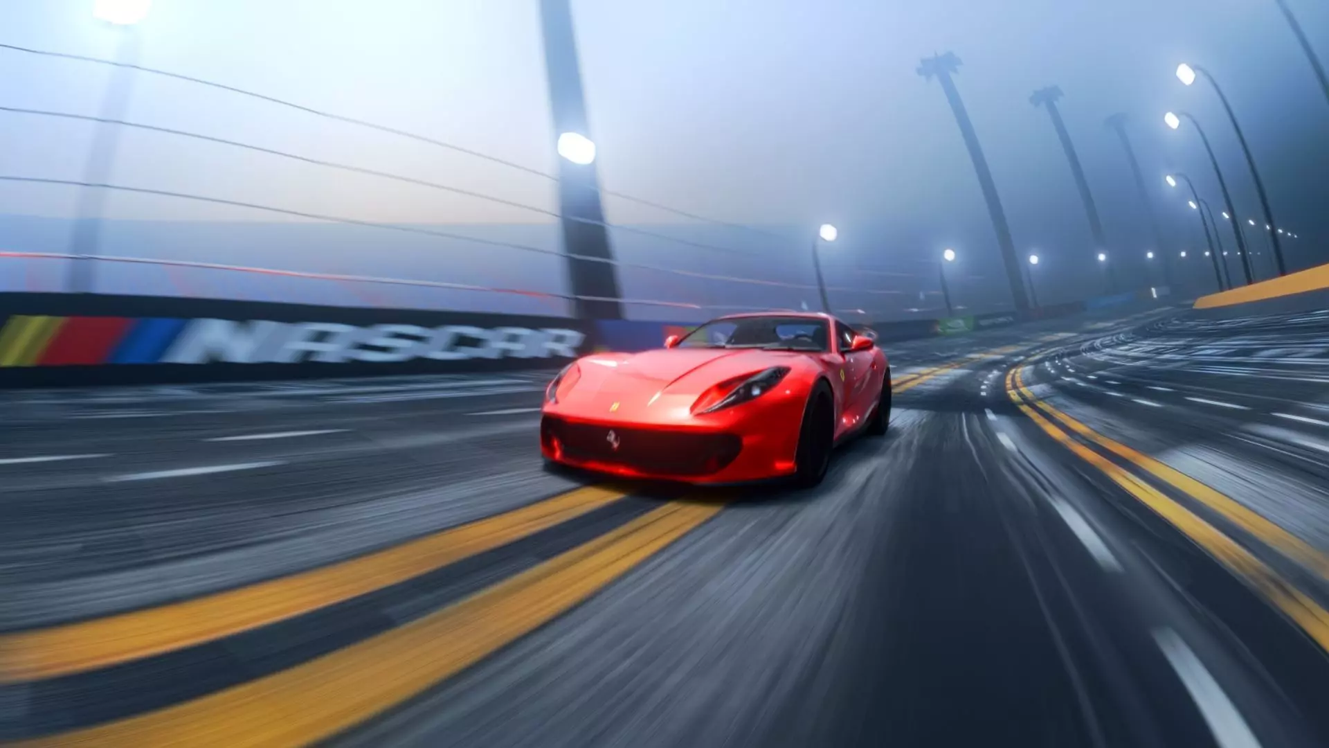 Nascar Race Track 3D model_0