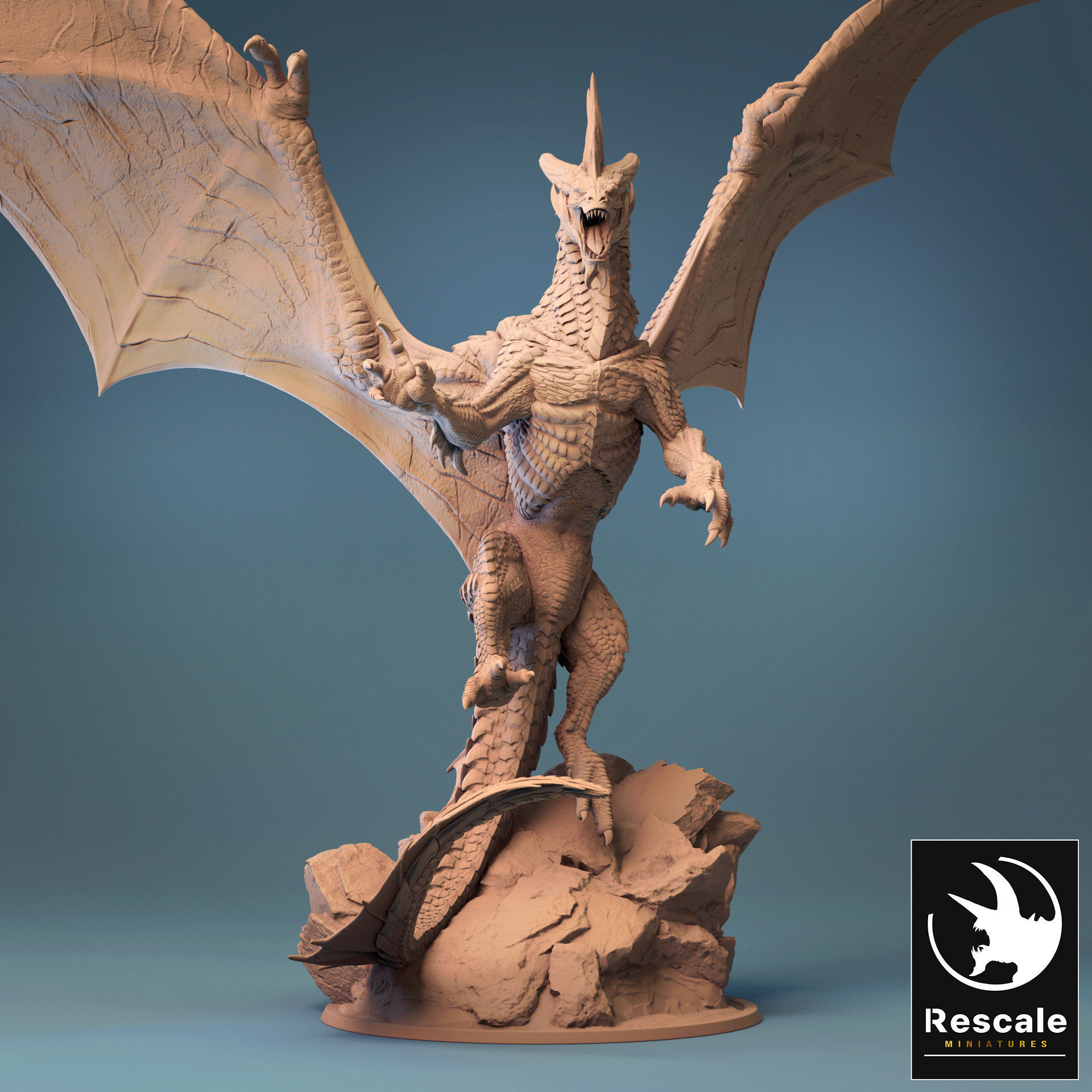 Grey Dragon 3D print model_1