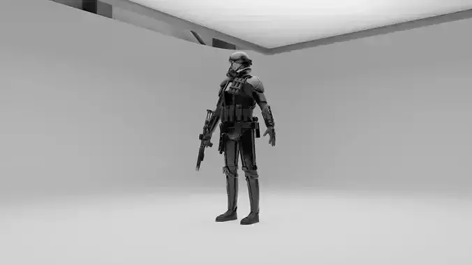 Star Wars Death Trooper 3D model