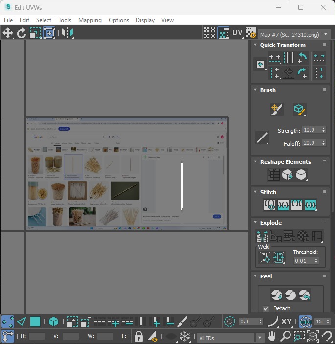 Bowl of Caprese Skewers 3D model_38